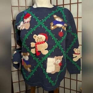 Vintage Christmas Sweater By Lauren Hansen
